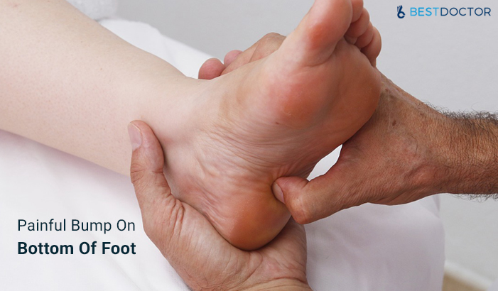 tender spot on bottom of foot