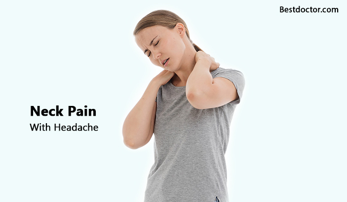 Neck pain with headache